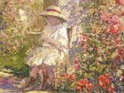 Ida van Haelewijn as a child