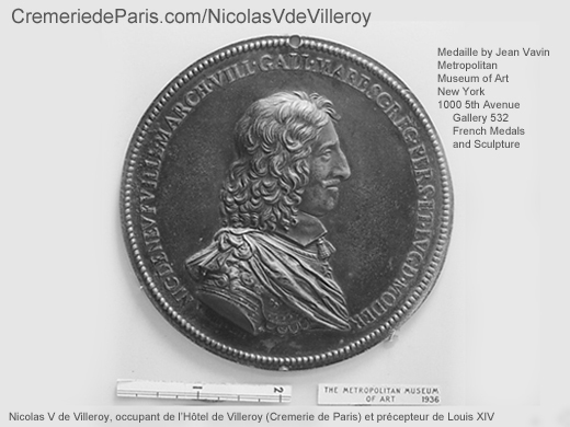 Nicolas V de Villeroy (1598-1685), once the owner of the present Hotel de Villeroy Nicolas V de Villeroy
