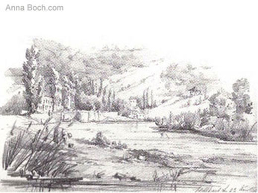 the Anna Boch or Villeroy & Boch Museum painted by Anna Boch